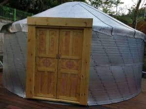 Yurt doors