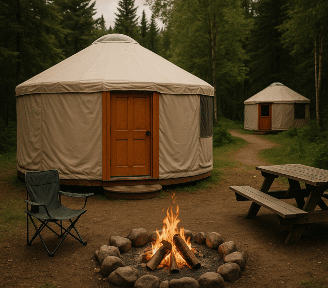 yurts in maine 