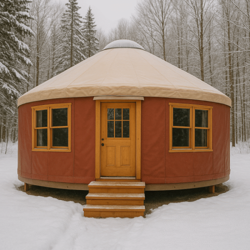 Home 12 yurts in maine